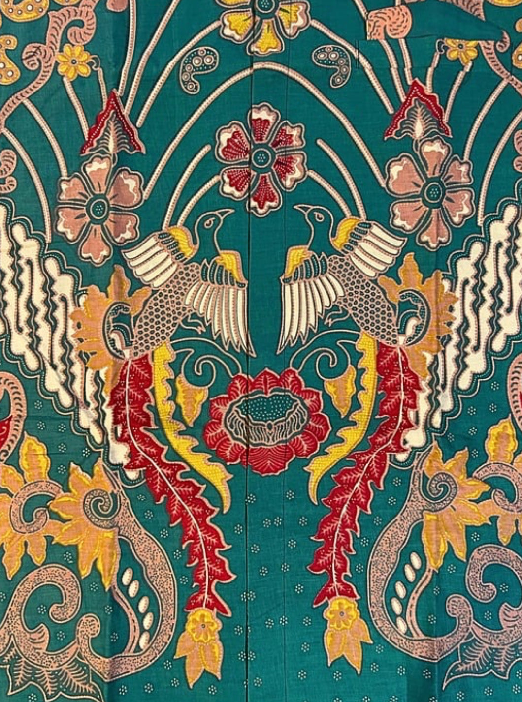 Twin Bird Floral Masterpiece - Long Sleeve