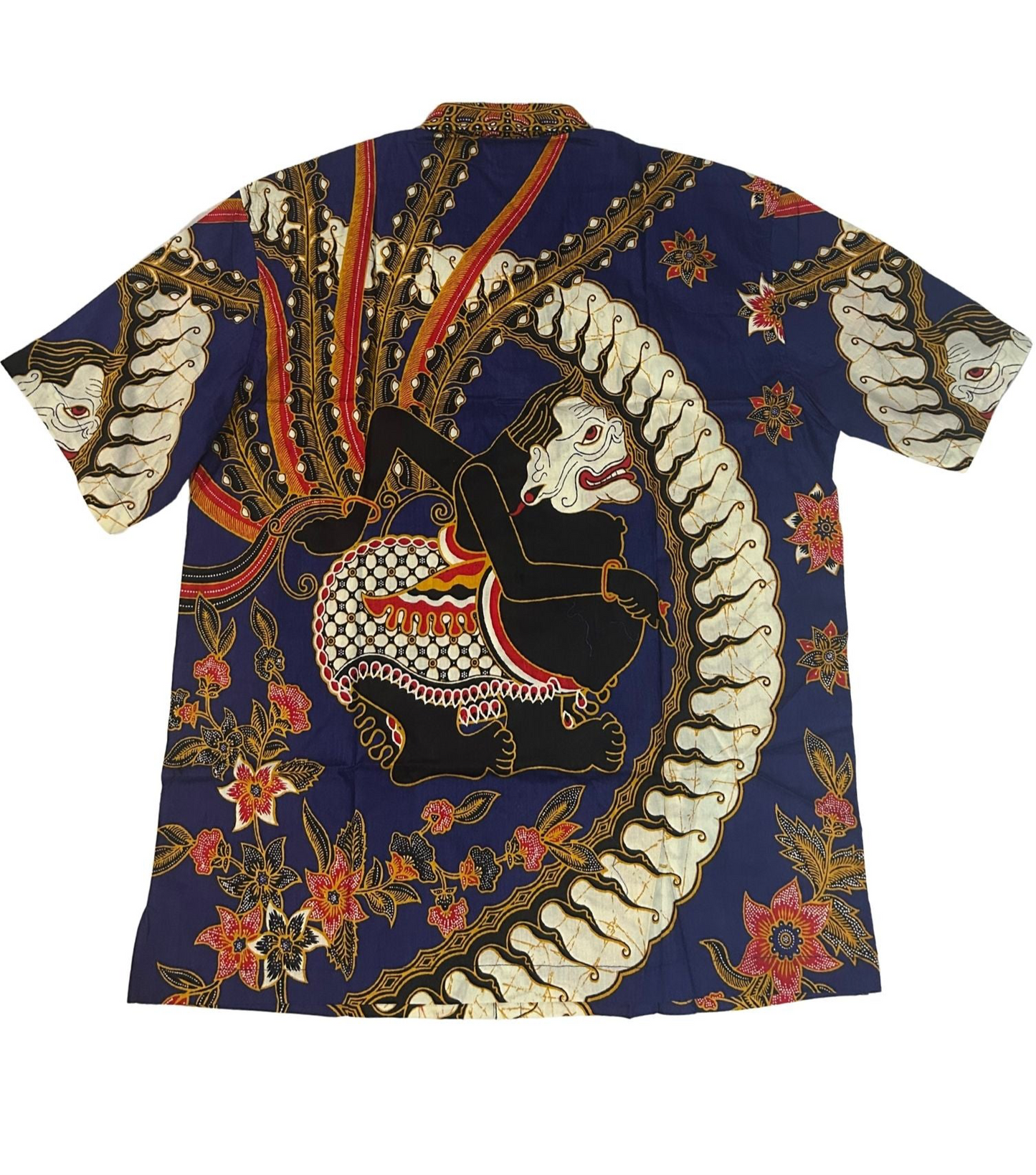 Blue Flame Wayang - Short Sleeve