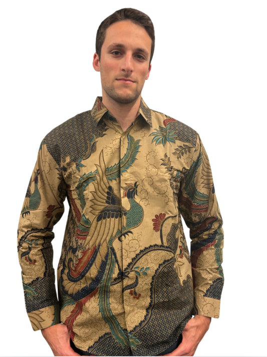Celestial Flight - Batik Long Sleeve