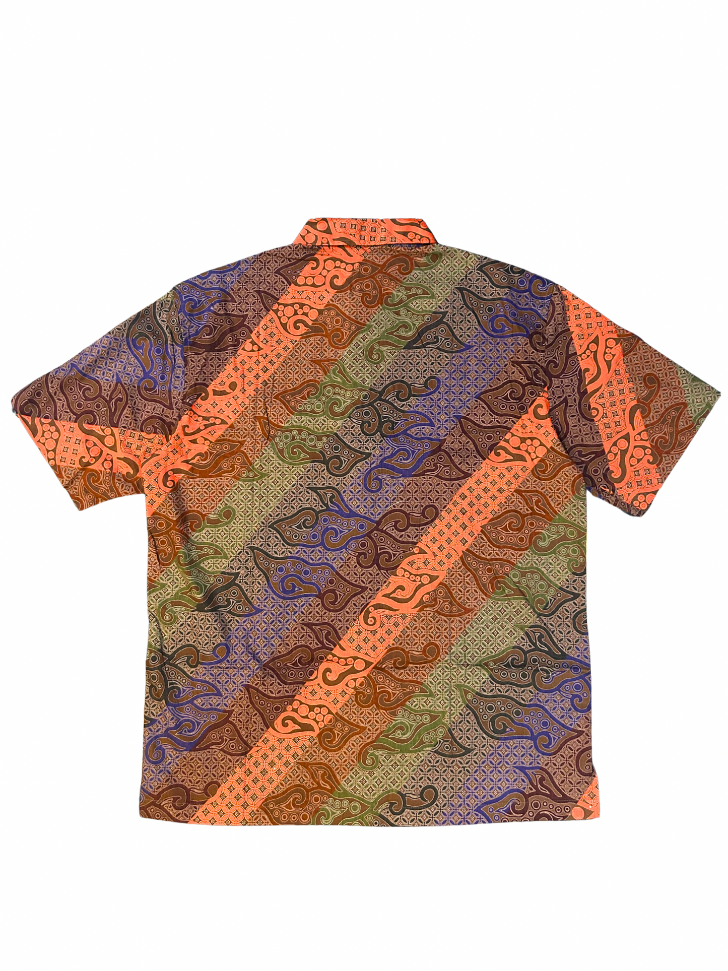 Serene Cloudburst Batik Shirt BATIKO LLC