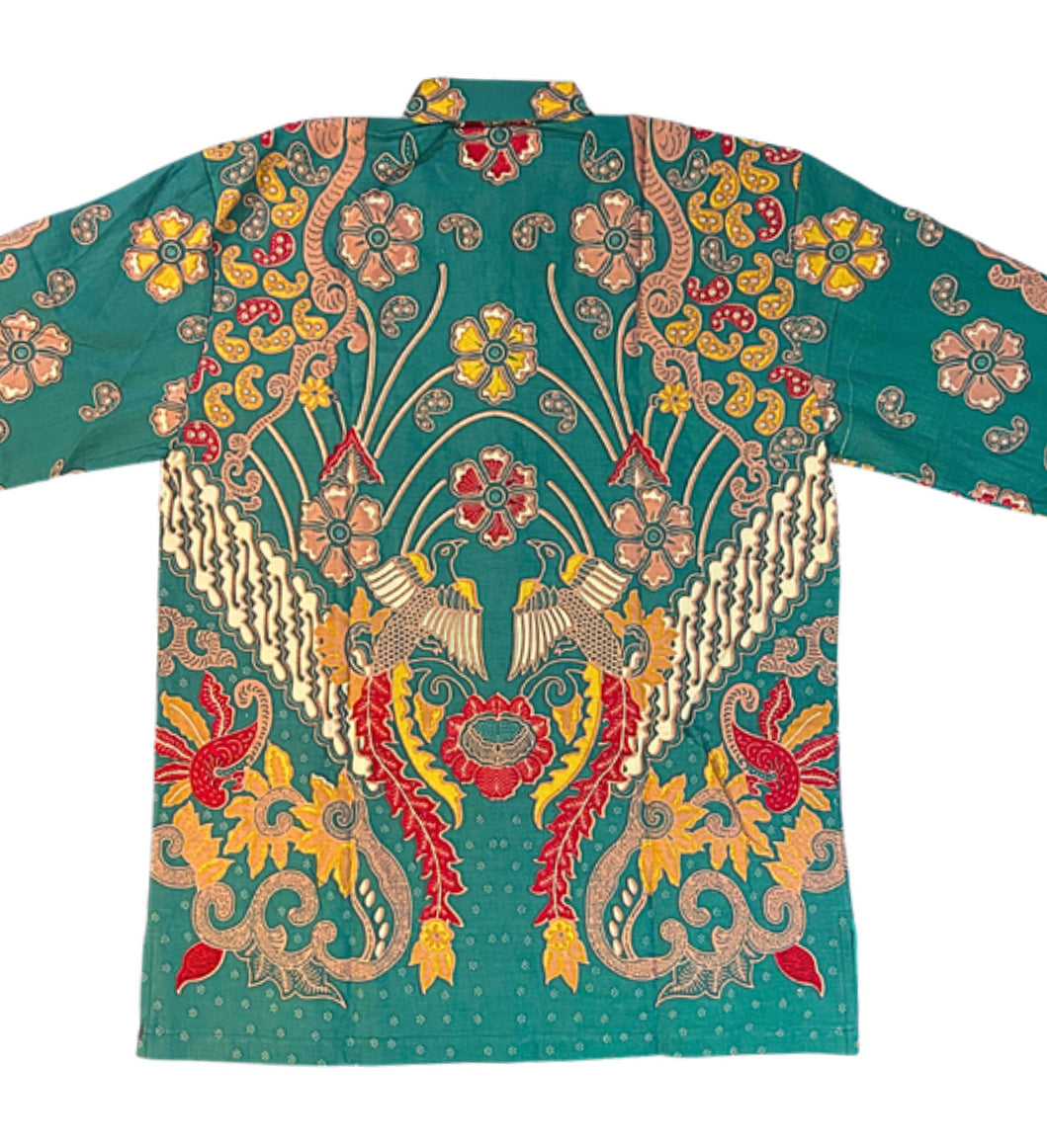 Twin Bird Floral Masterpiece - Long Sleeve