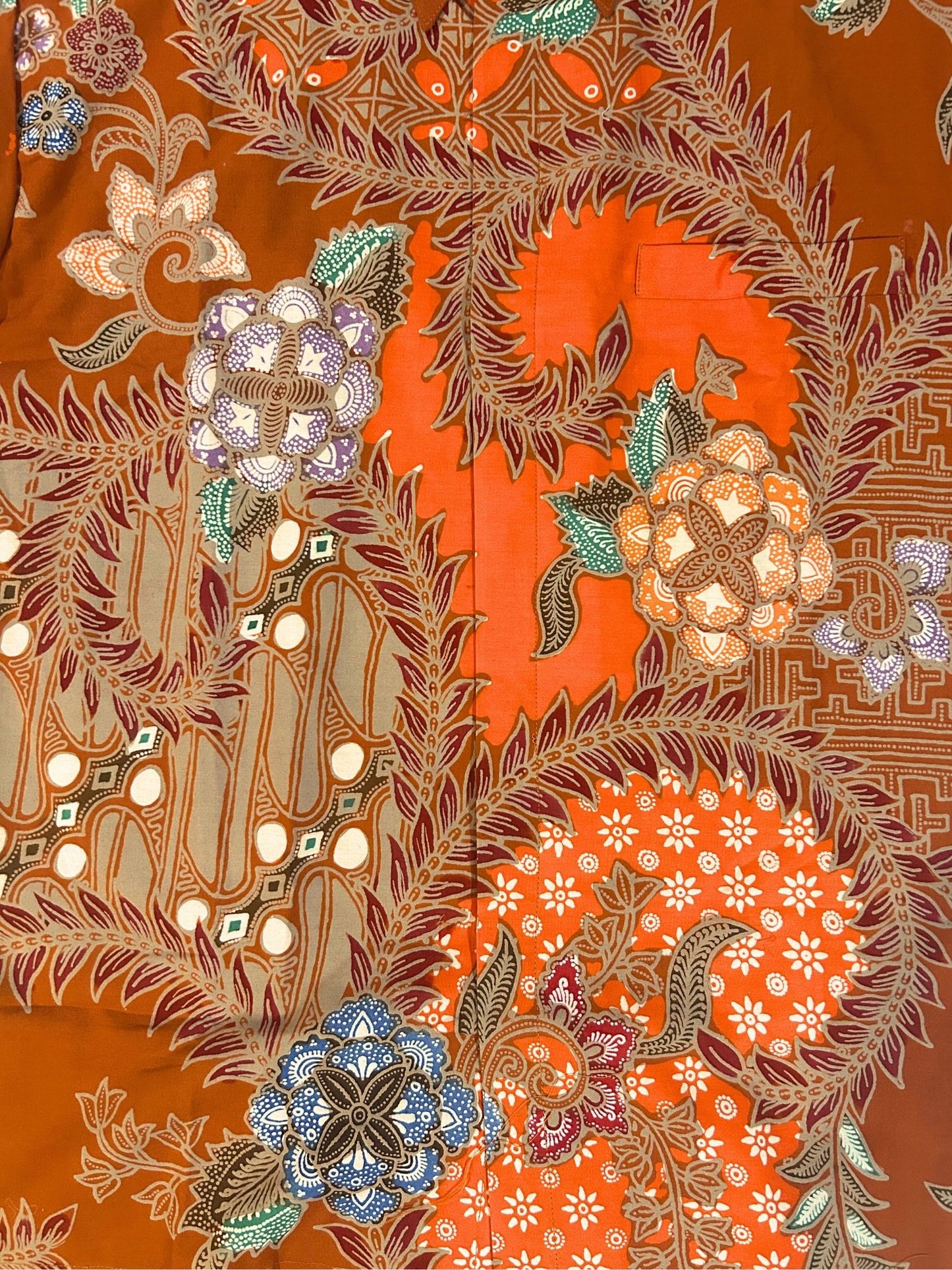 Orange Bloom Canvas - Short Sleeve