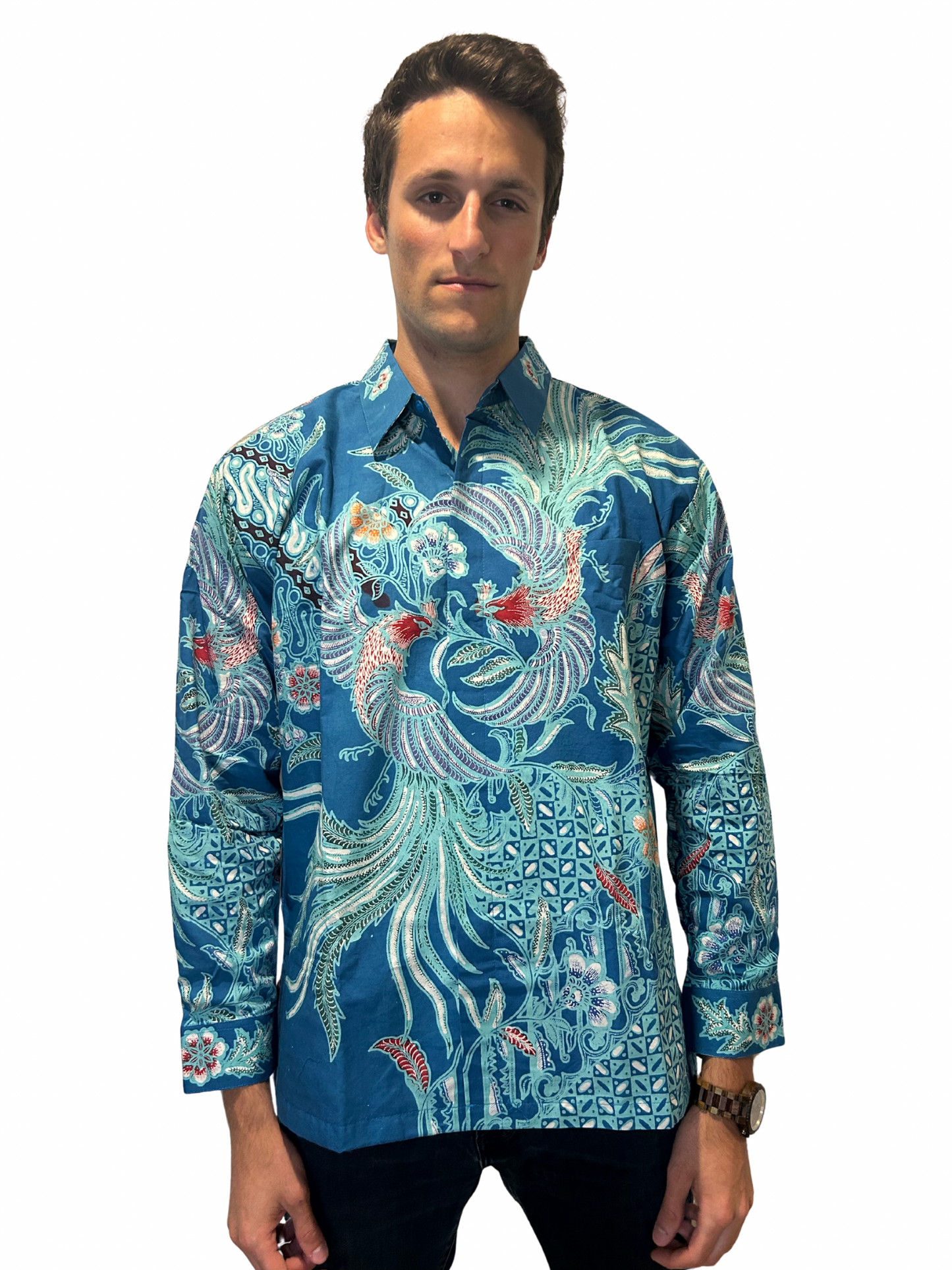Emerald Feather Radiance - Long Sleeve