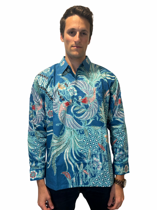Emerald Feather Radiance - Long Sleeve