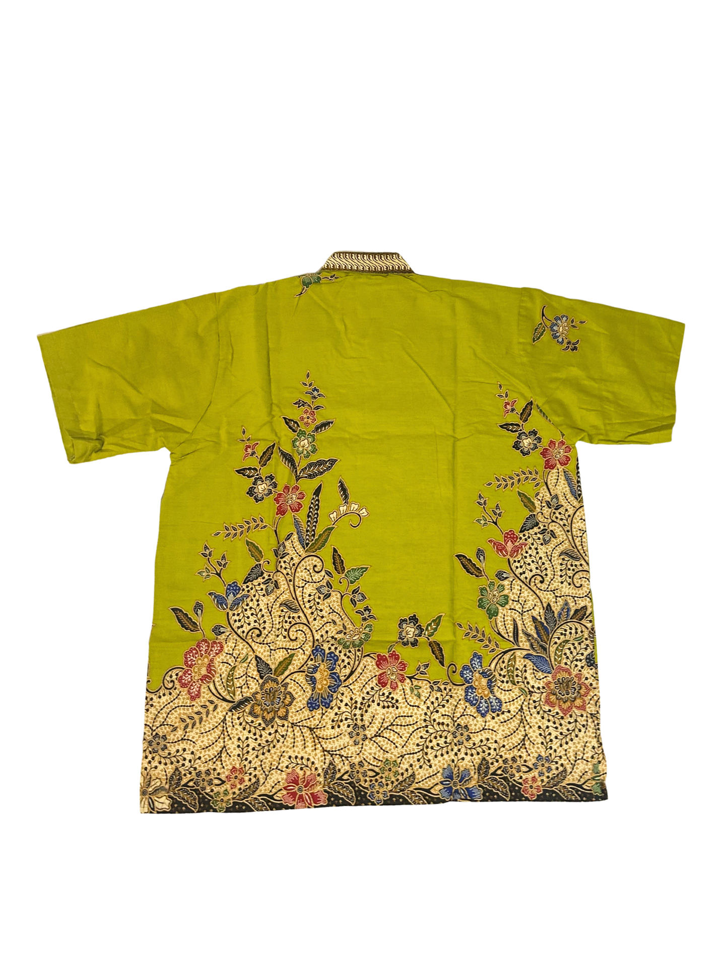 Lime Burst Floral - Short Sleeve BATIKO LLC