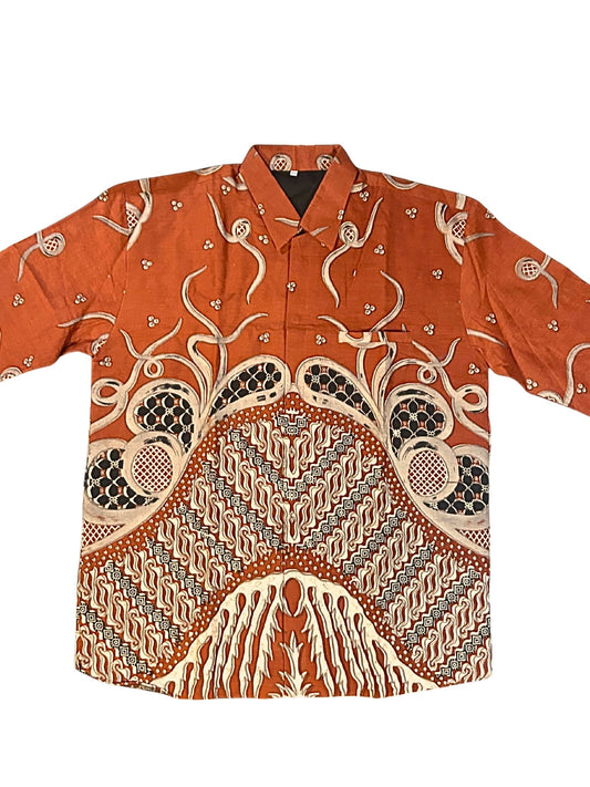 Terracotta Heritage Batik - Long Sleeve