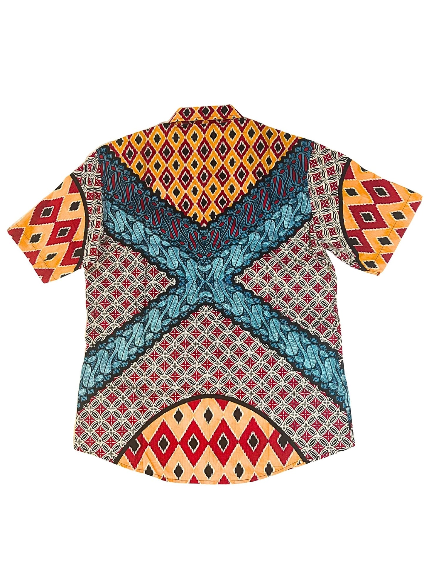 Sunburst Diamond Grid - Short Sleeve