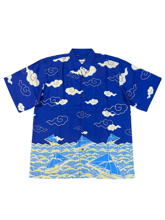Sailing Skies(Blue) - Short Sleeve