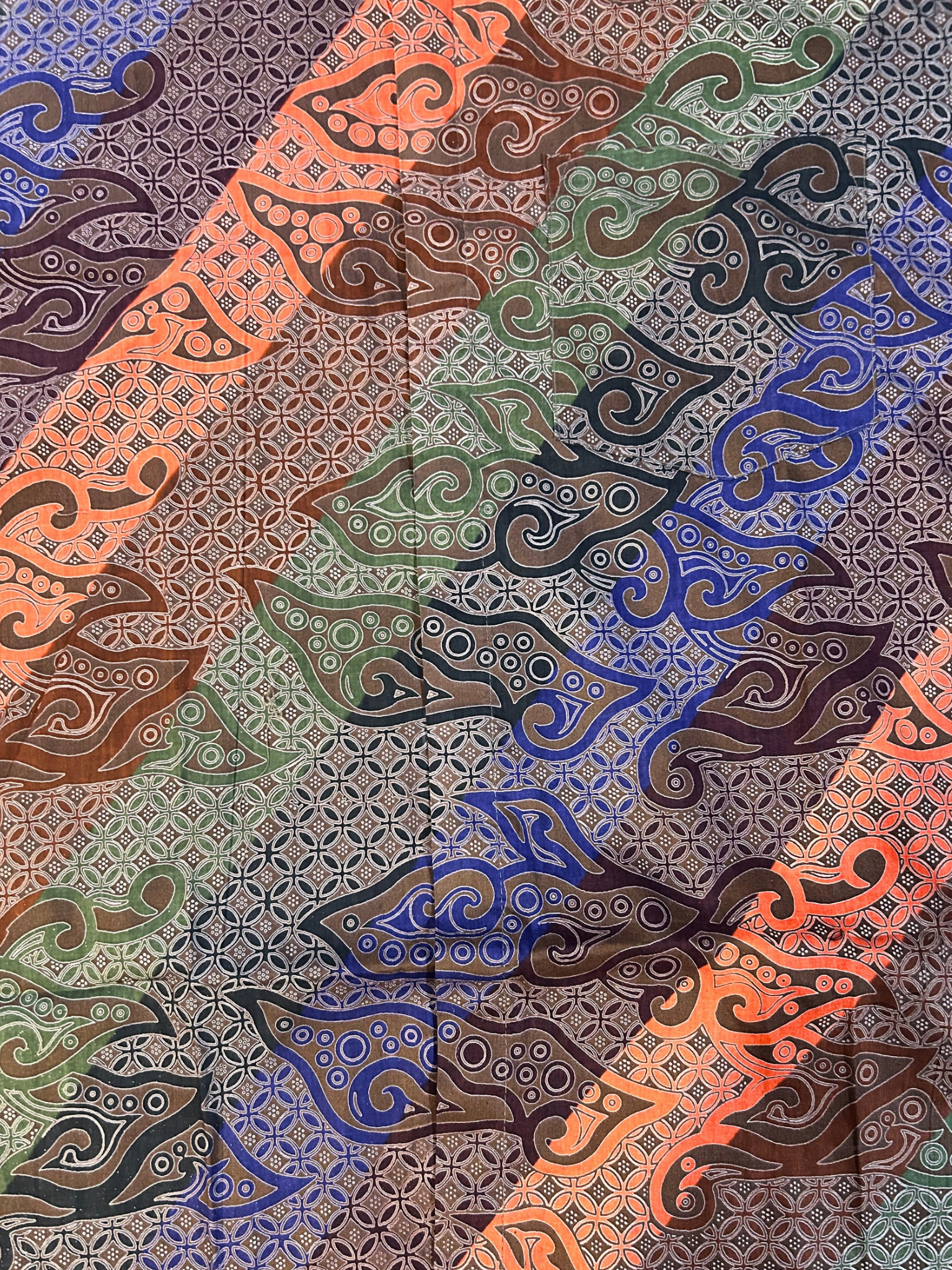 Serene Cloudburst Batik Shirt BATIKO LLC