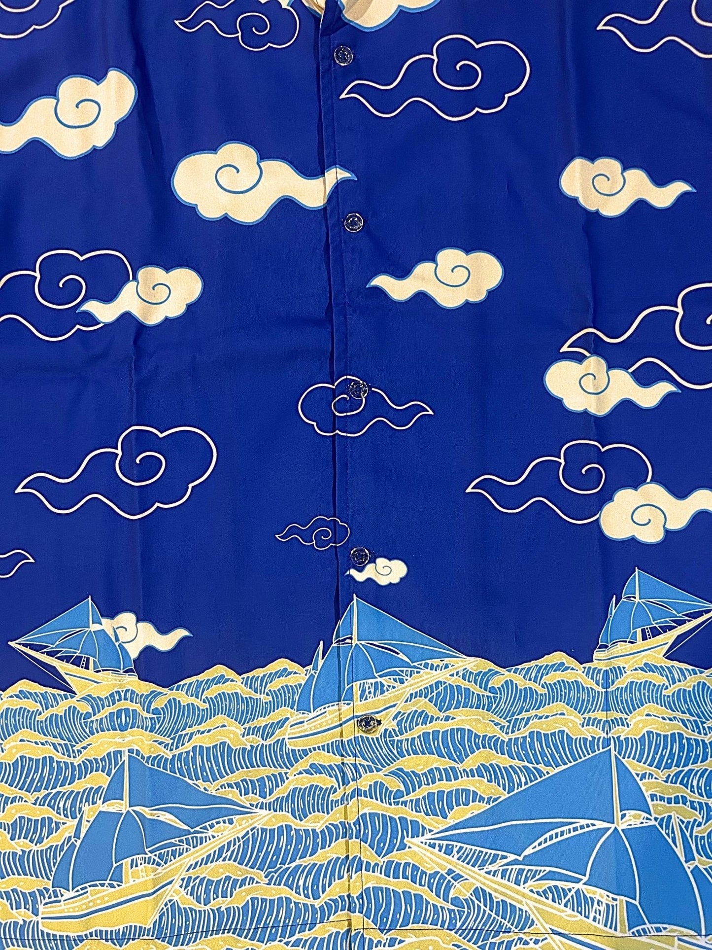 Sailing Skies(Blue) - Short Sleeve