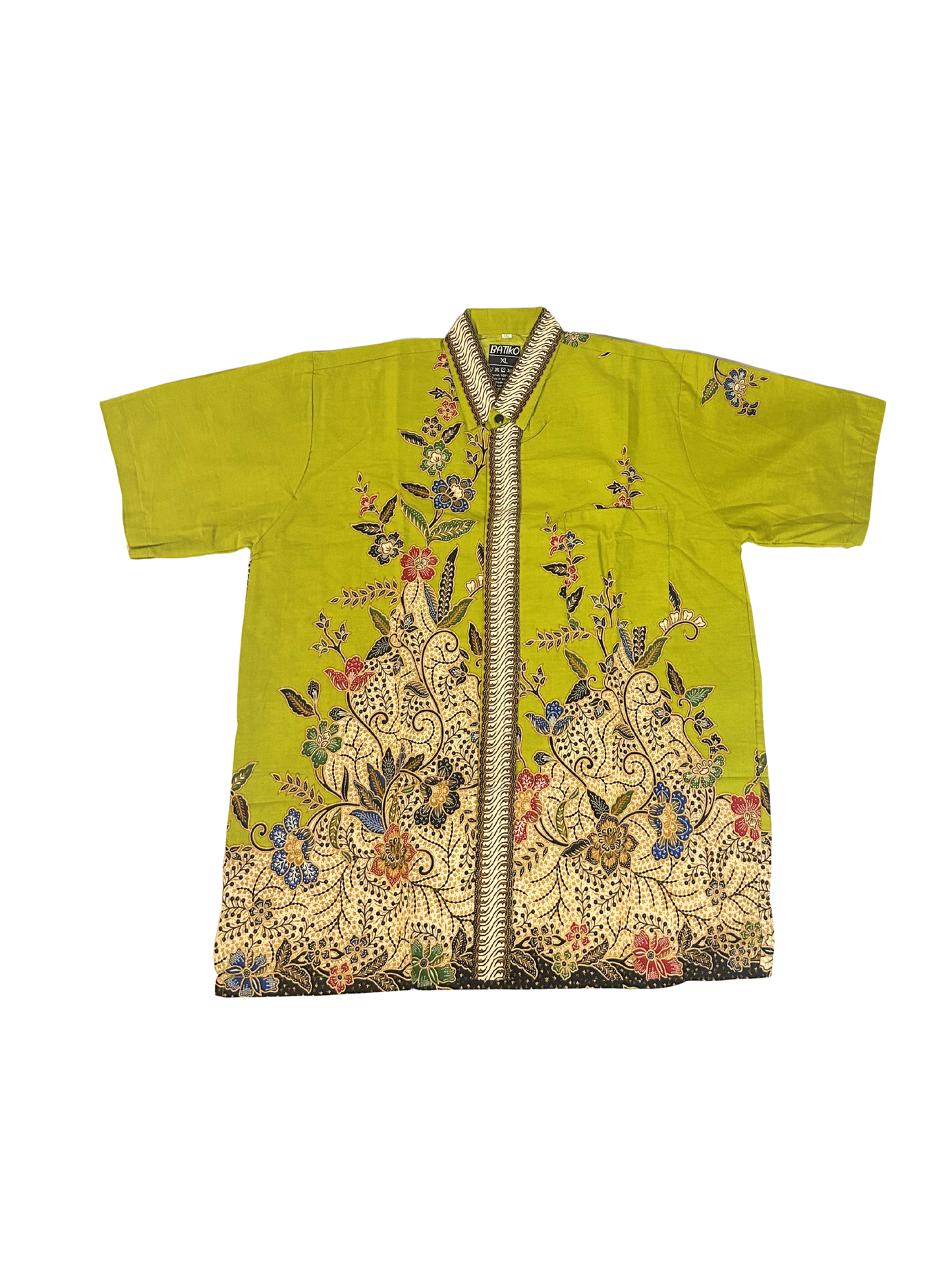 Lime Burst Floral - Short Sleeve BATIKO LLC